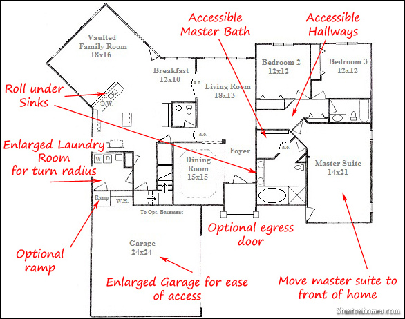 Accessible Floor Plan